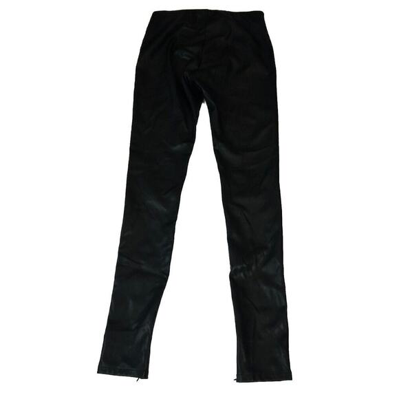 Velvet By Graham & Spencer Pants Womens Small Berdine Faux Leather Legging Black - Picture 12 of 13